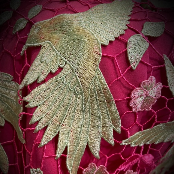 Marchesa Notte Lace Guipure Ball Gown Sz 12 NWT - Picture 4 of 12